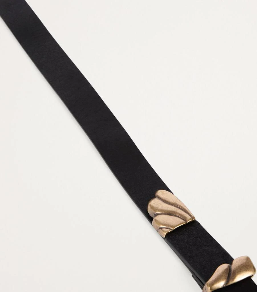 Leather Double-Buckle Belt – On Sale Now with Up to 52% Off  display picture 2