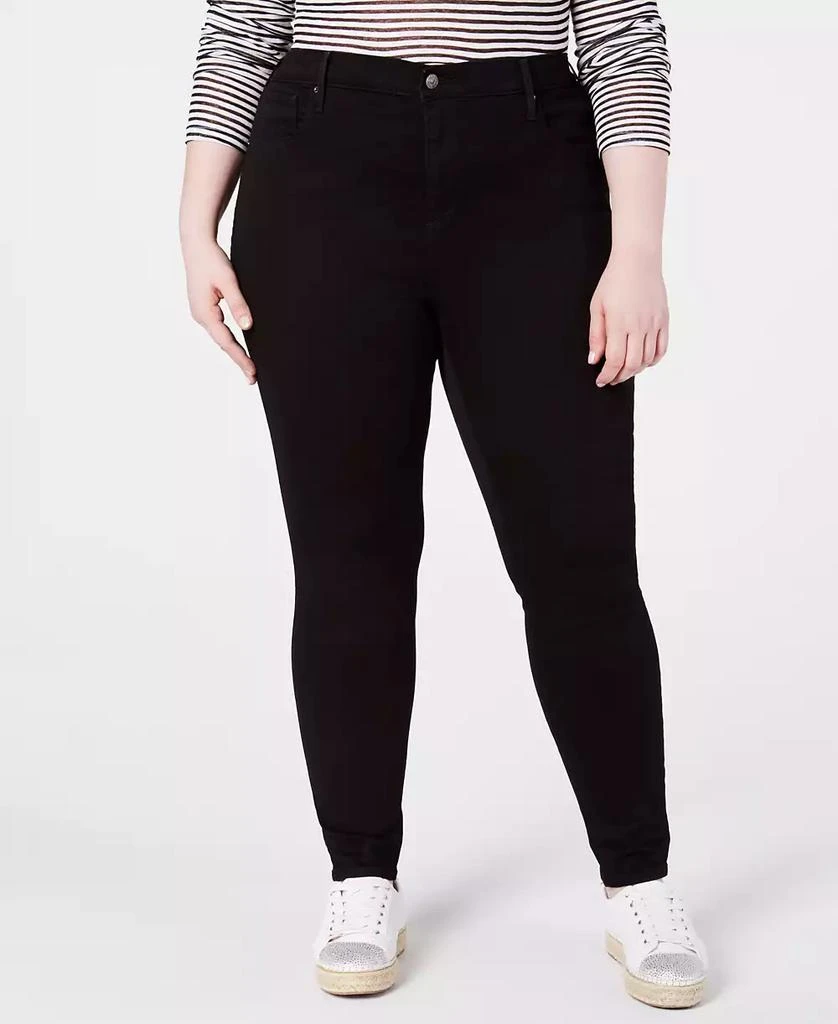 Levi's Trendy Plus Size 721 High-Rise Skinny Jeans 1