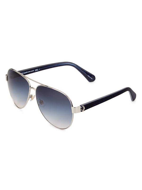 Kate Spade 59MM Aviator Sunglasses