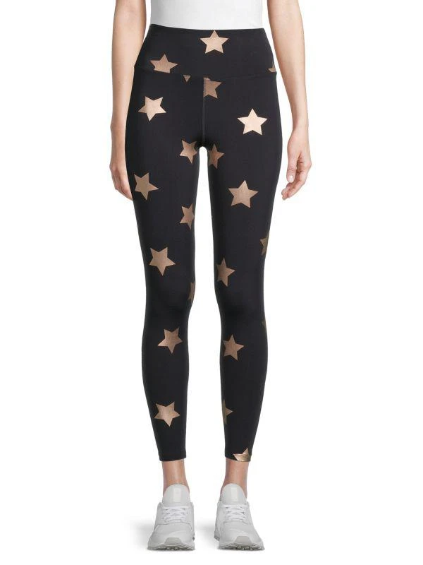 Nanette Lepore Star Foil-Print Leggings 1
