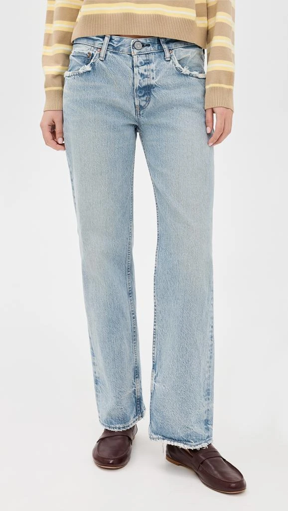 MOUSSY VINTAGE Wildwood Straight-Low Jeans 6