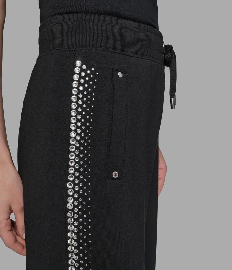 Karl Lagerfeld Paris RHINESTONE TRIM TRACK PANT 4