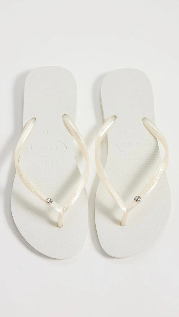 Havaianas Slim Crystal Flip Flops 1