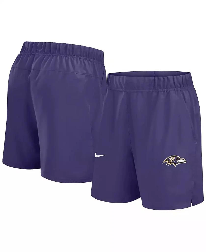 NIKE Men's Purple Baltimore Ravens Blitz Victory Performance Shorts 1