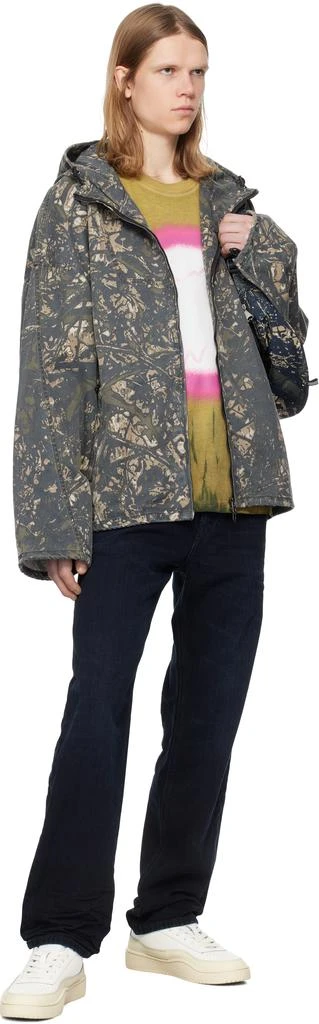 Diesel Green & Beige J-Lint Jacket 4