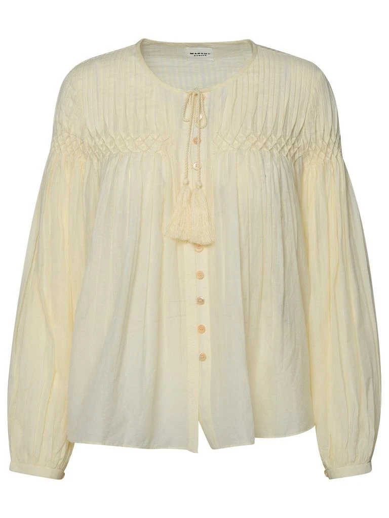 Isabel Marant Étoile Isabel Marant Étoile Pleat Detailed Buttoned Blouse 1