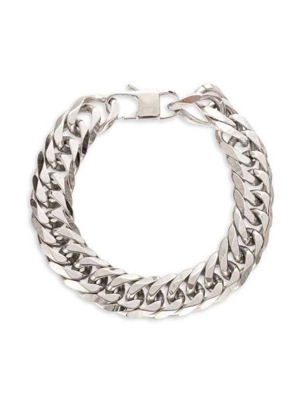 Eye Candy LA John Titanium Curb Chain Bracelet 1