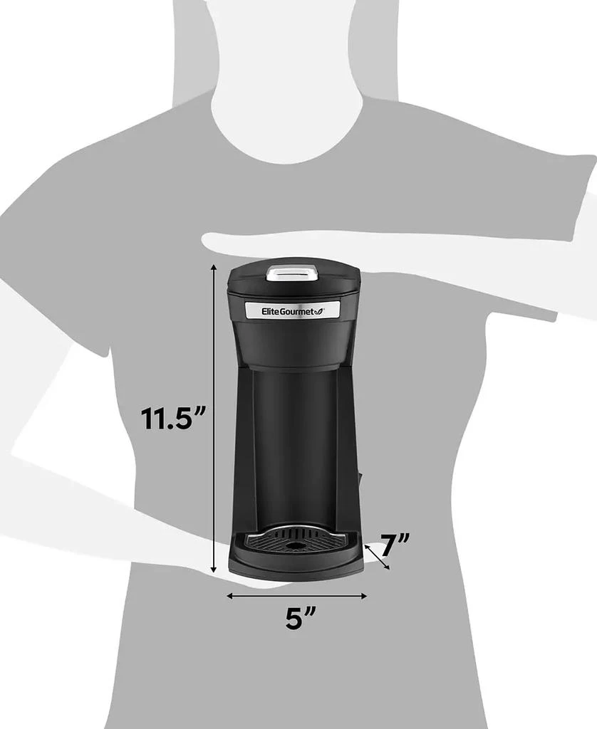 Elite Gourmet Single Serving K-Cup Coffee Maker 7