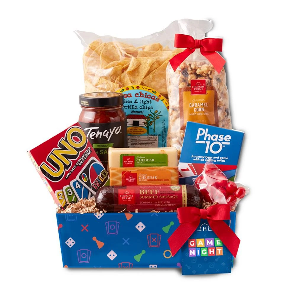 Hickory Farms Game Night Gift Set, 9 Pieces 1