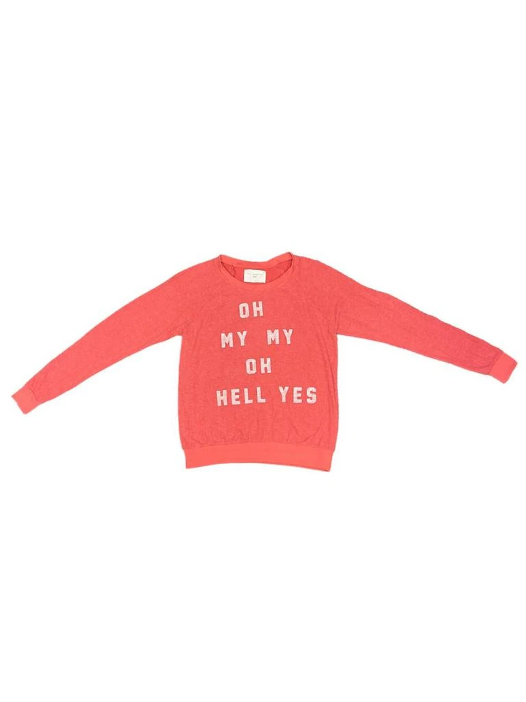 Sol Angeles Hell Yes Pullover In Sunset 1