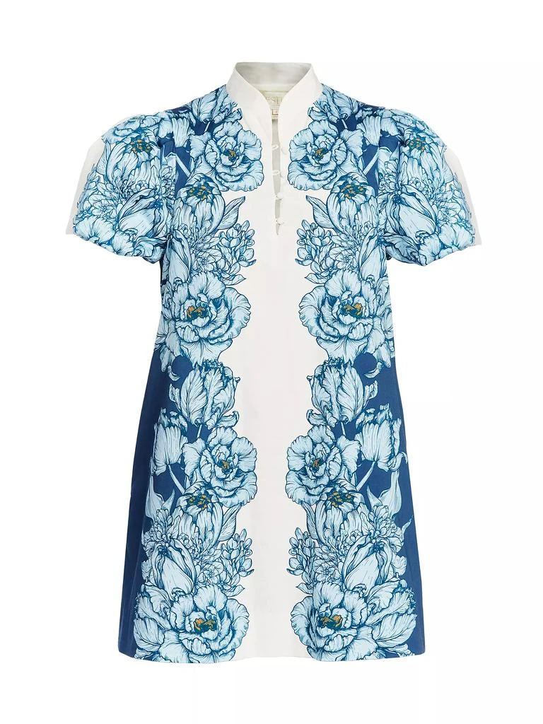 Mestiza New York Elliana Floral Linen-Cotton Minidress 1