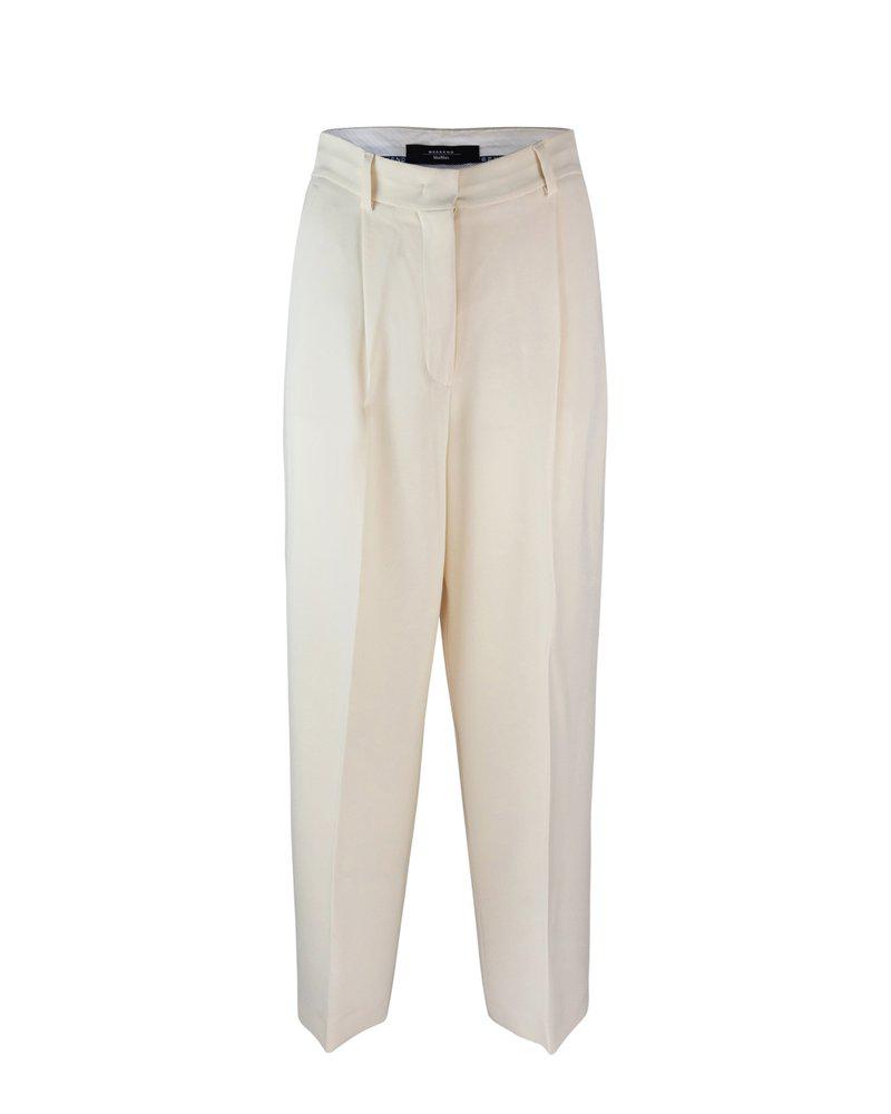 Weekend Max Mara Weekend Max Mara High Waist Straight Leg Pants