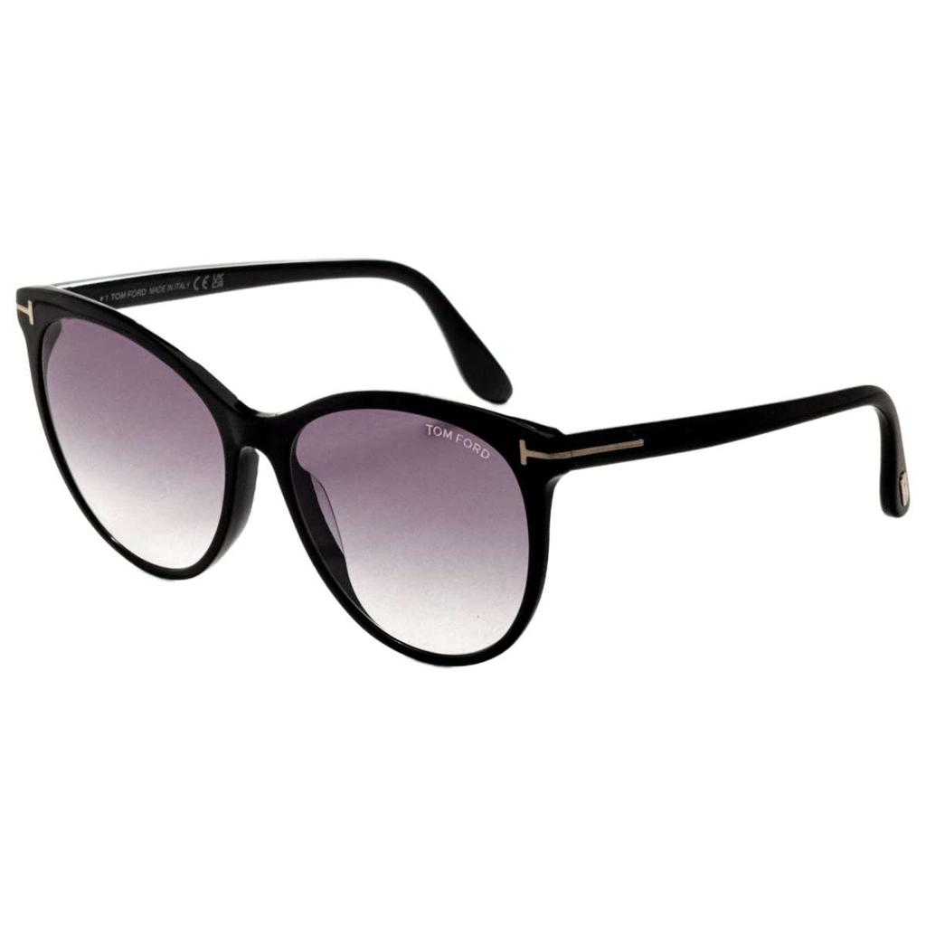 Tom Ford Tom Ford Women's Black Cat-Eye Sunglasses