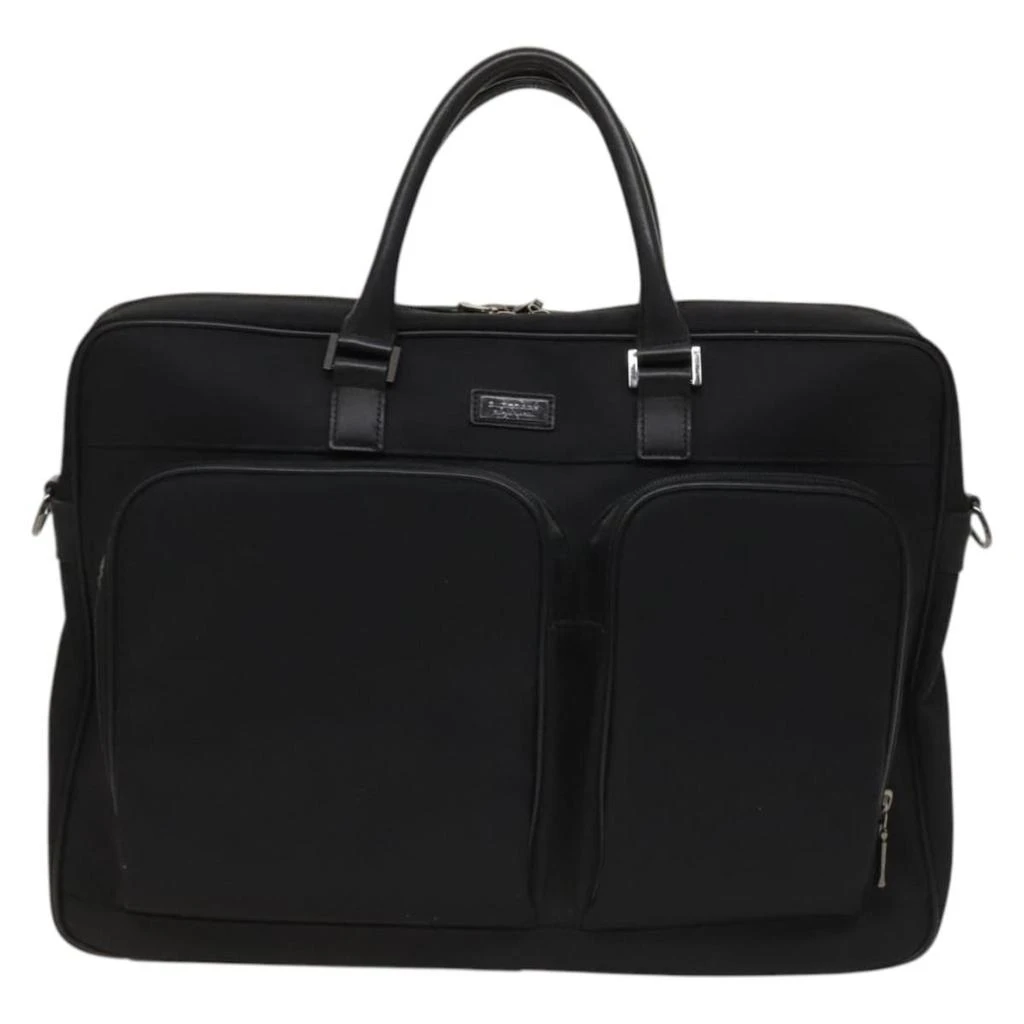 Burberry Label Nylon Briefcase Bag (Pre-Owned) 1