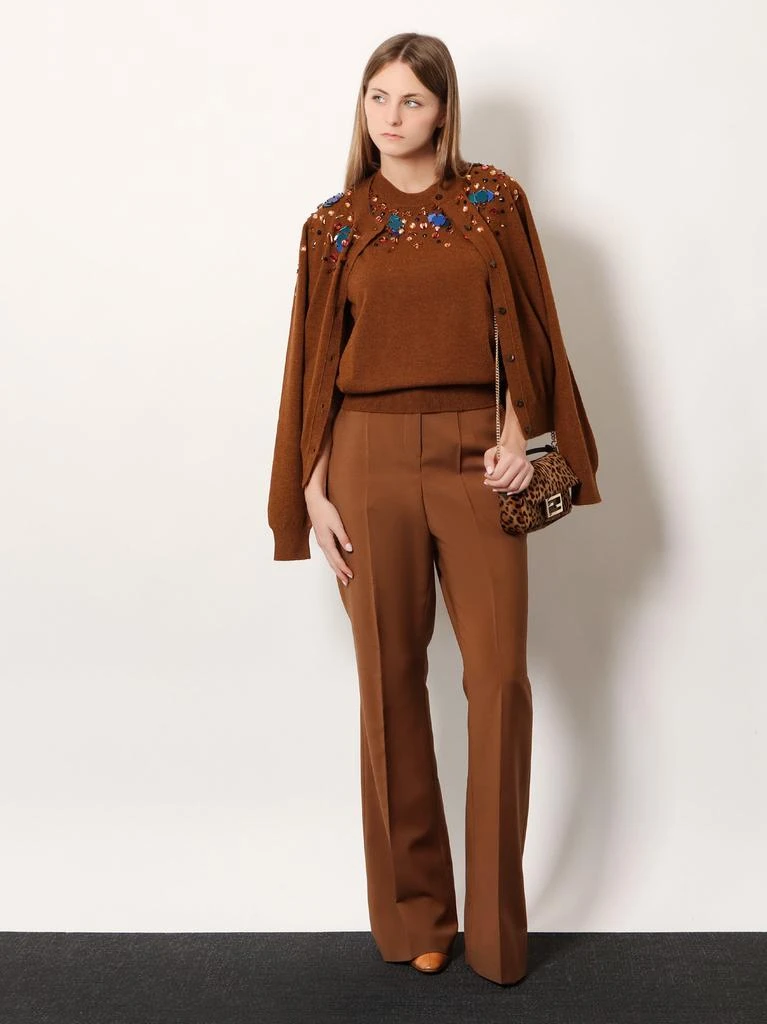 Fendi Wool and cashmere cardigan 2