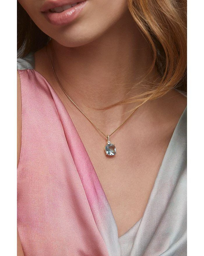 Nadri Macaron Cubic Zirconia Pendant Necklace in 18K Gold Plated, 16"-18" 3