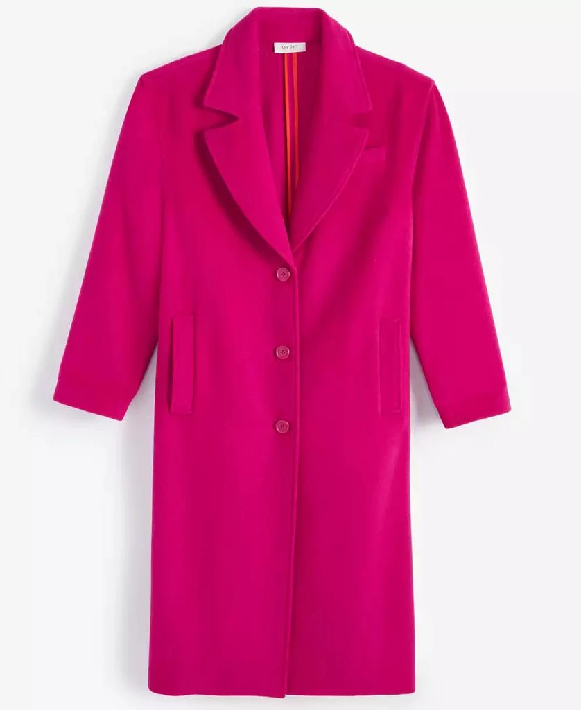 On 34th Women's Solid Easy Cozy Coat, Created for Macy's 5