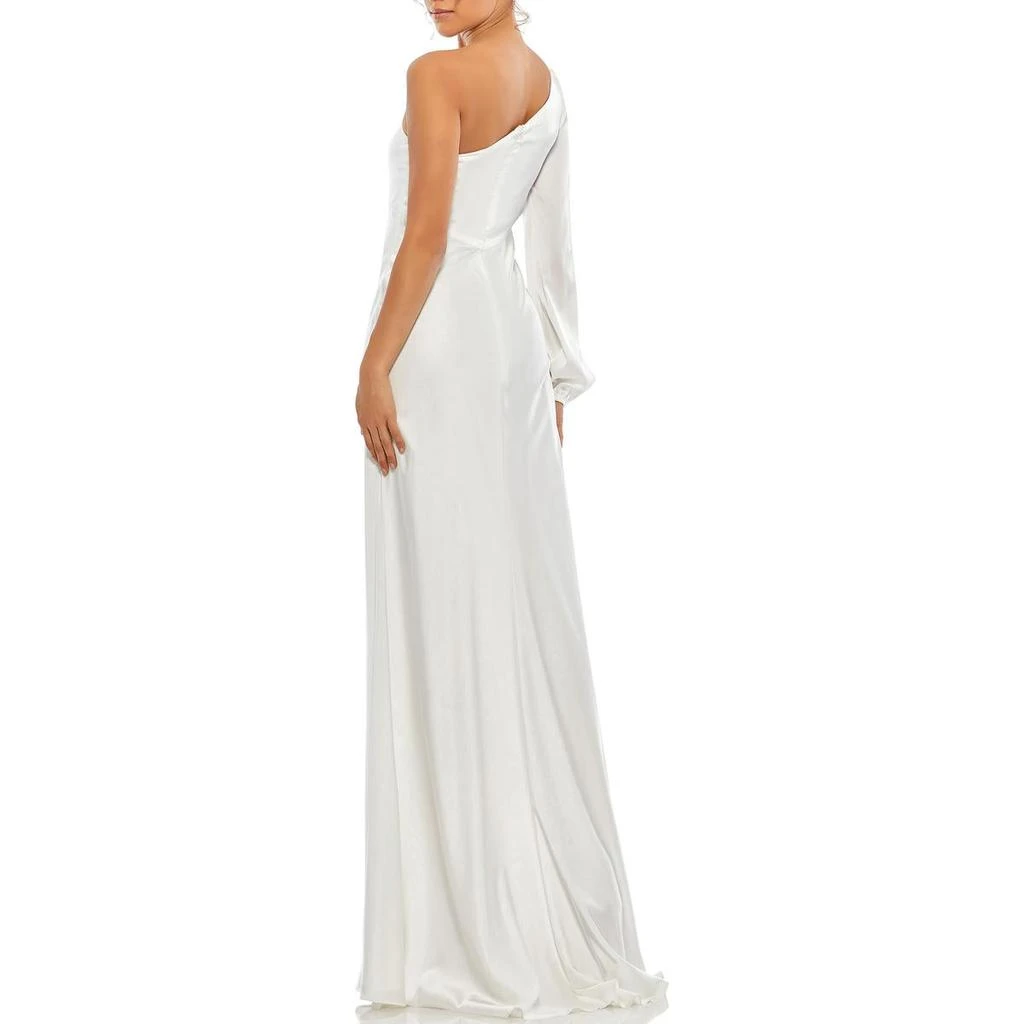 Ieena for Mac Duggal Womens One Shoulder Long Evening Dress 3