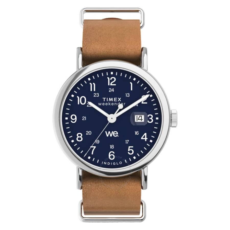 Timex Weekender Quartz Blue Dial Watch TW2W86800