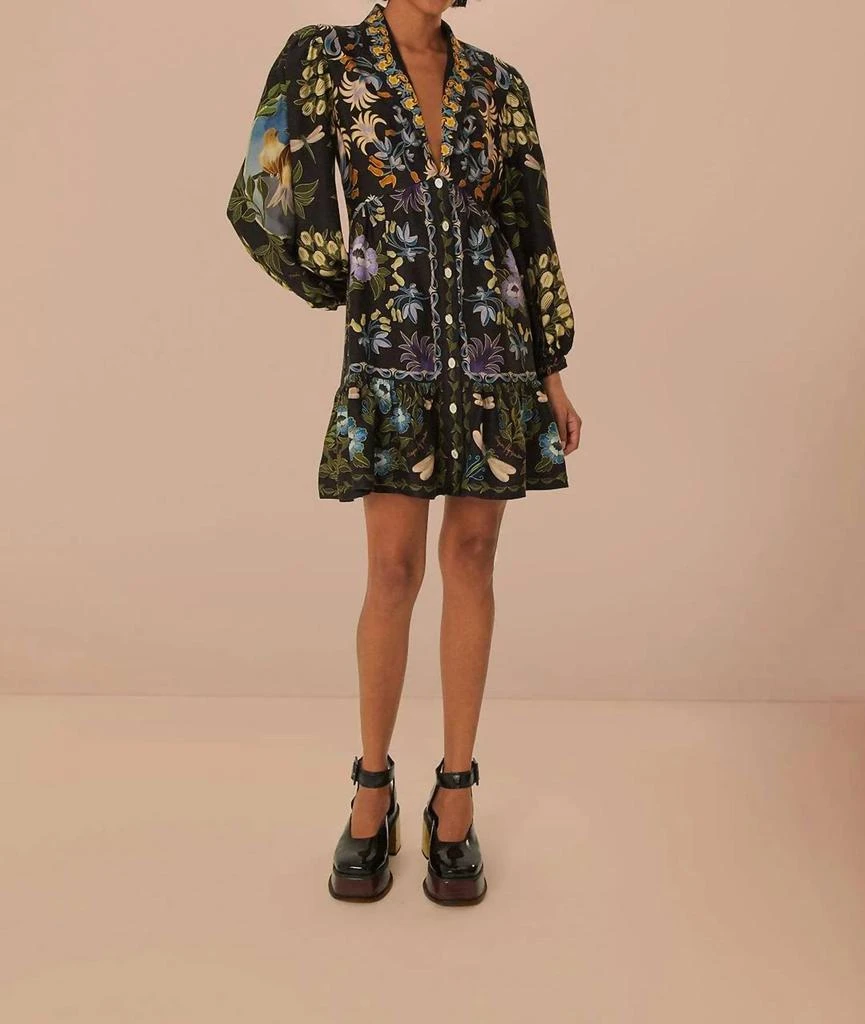 Farm Rio Farm Rio - WINTER GARDEN DRESS 1