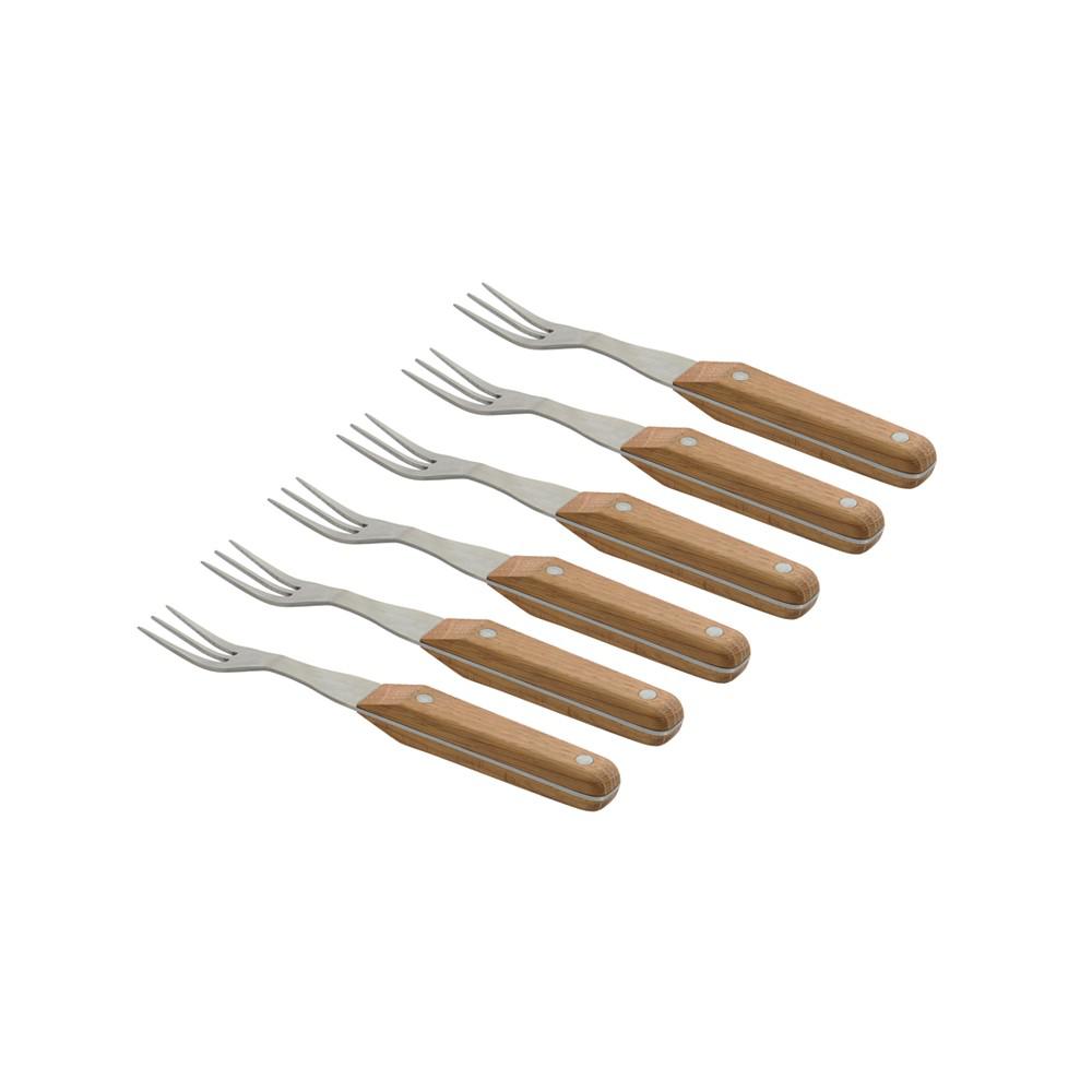 BergHOFF CollectNCook Stainless Steel Steak Forks, Set of 6