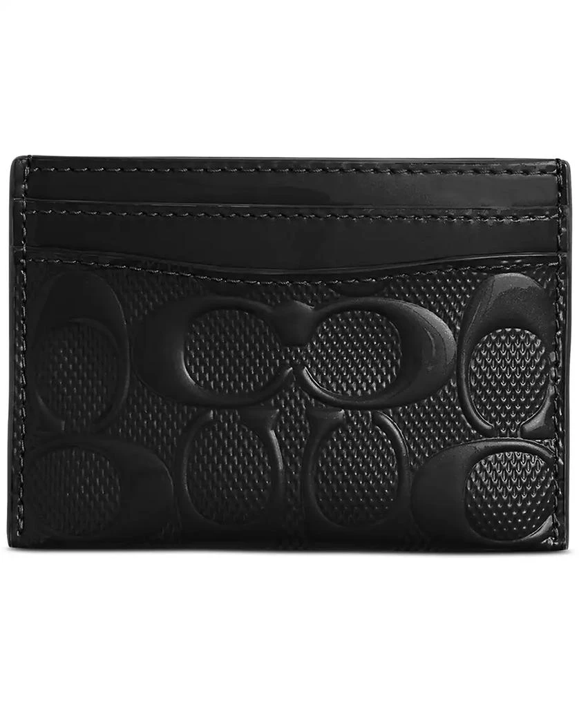Coach Signature Leather Essential Card Case 2
