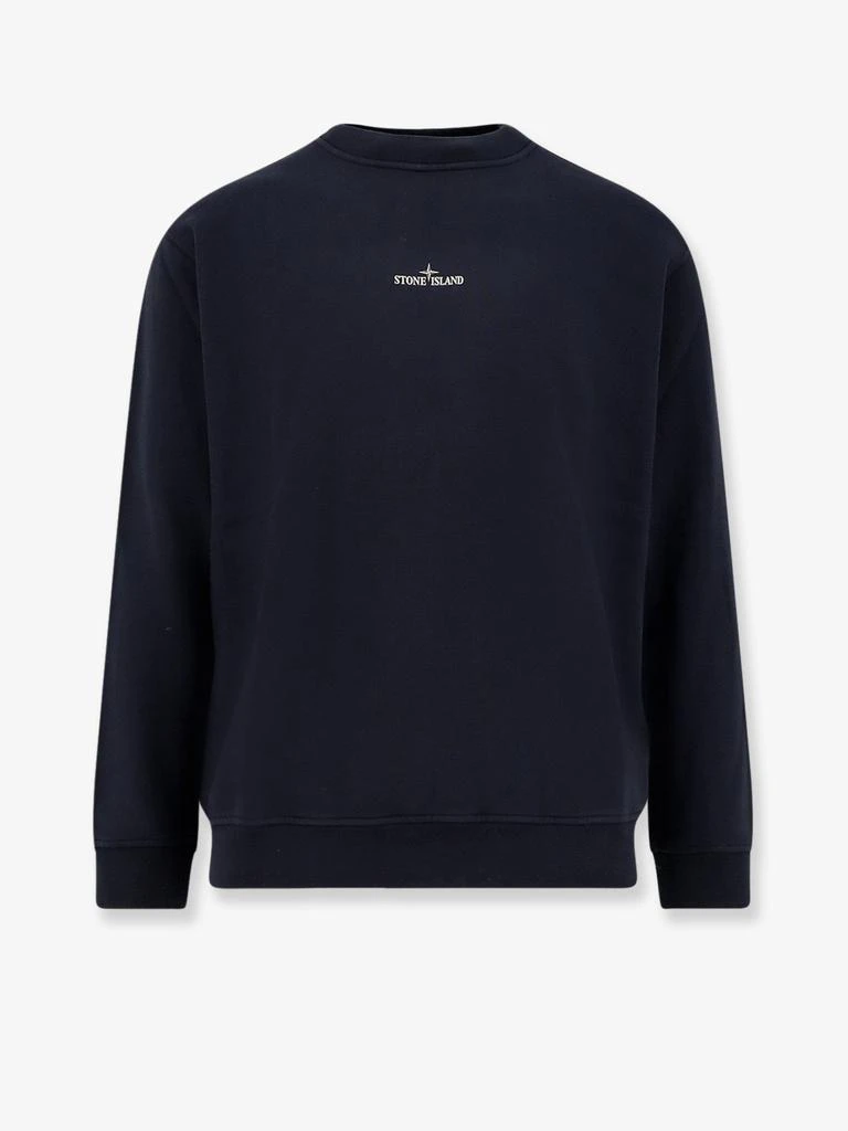 Stone Island Cotton sweatshirt with logo 1