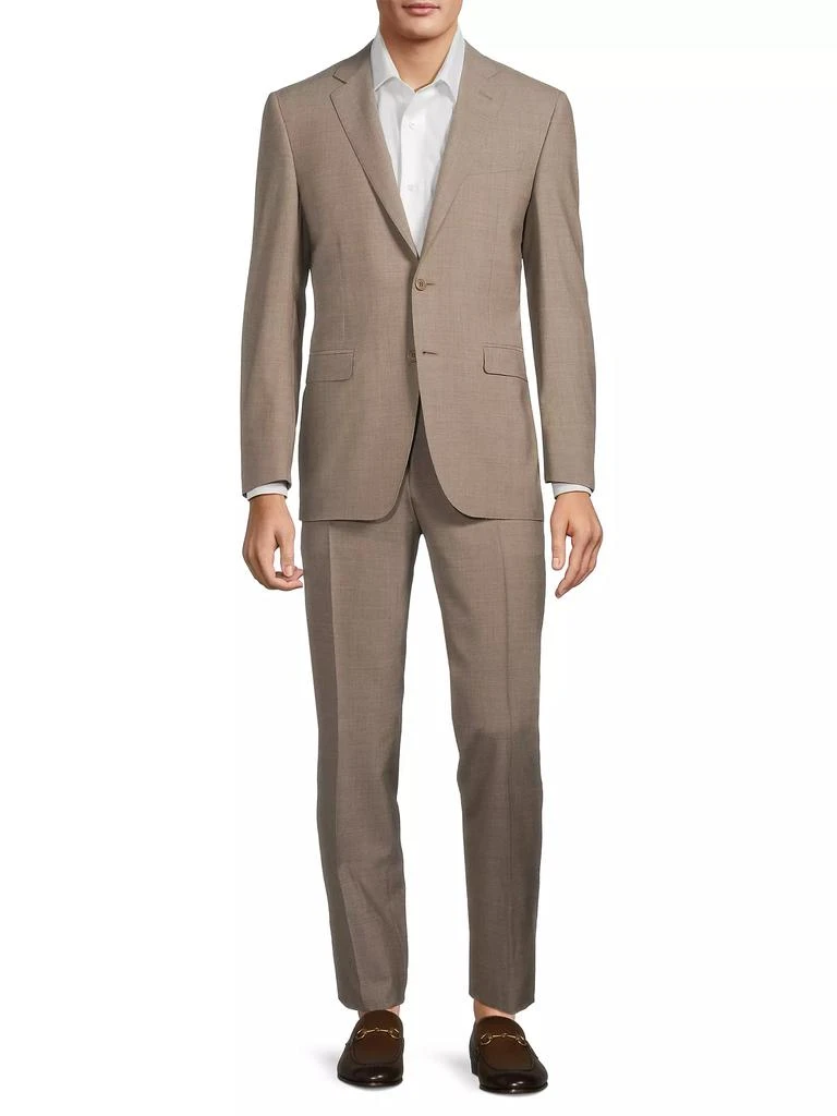 Canali Milano Wool Single-Breasted Suit 3