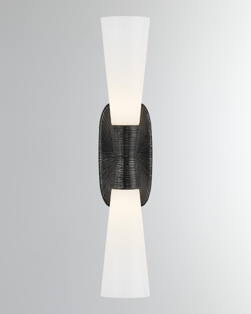 Kelly Wearstler Utopia Large Double Bath Sconce By Kelly Wearstler