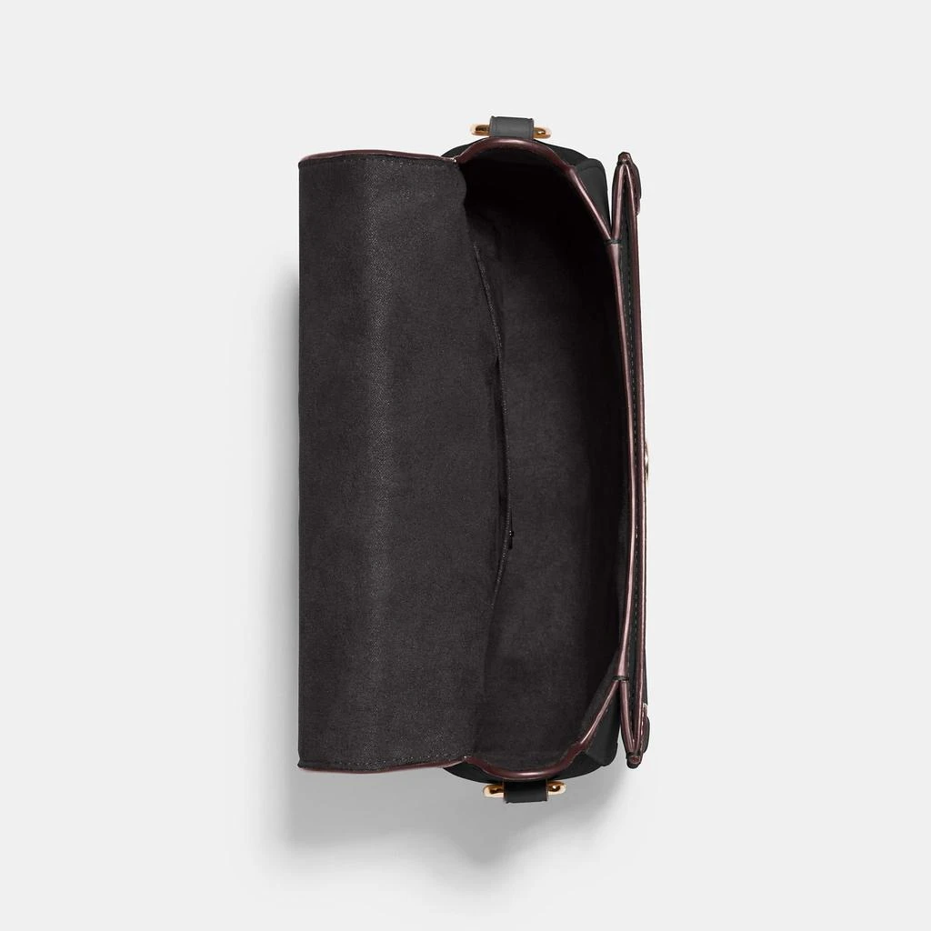 Coach Coach Outlet Georgie Saddle Bag In Signature Canvas 2