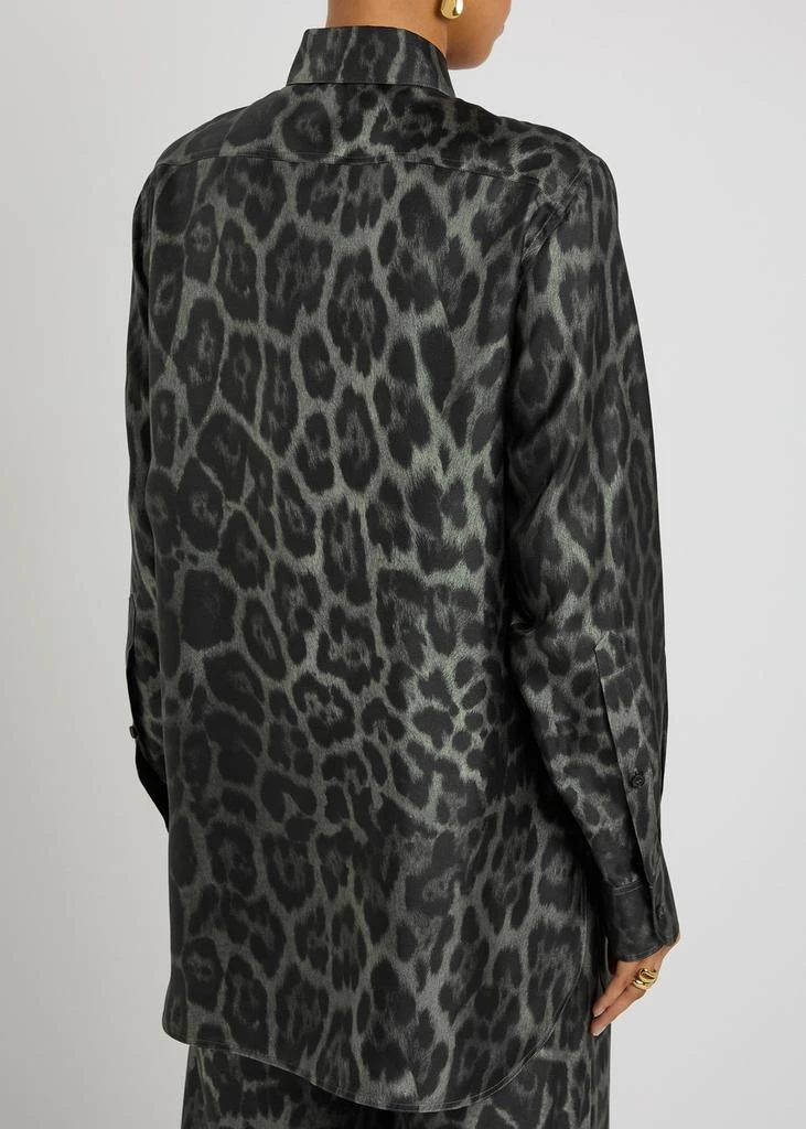 Stella McCartney Leopard-print silk shirt 3