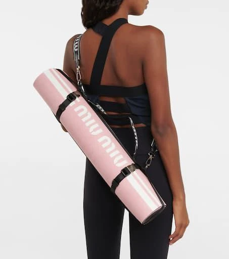 Miu Miu Logo yoga mat 2