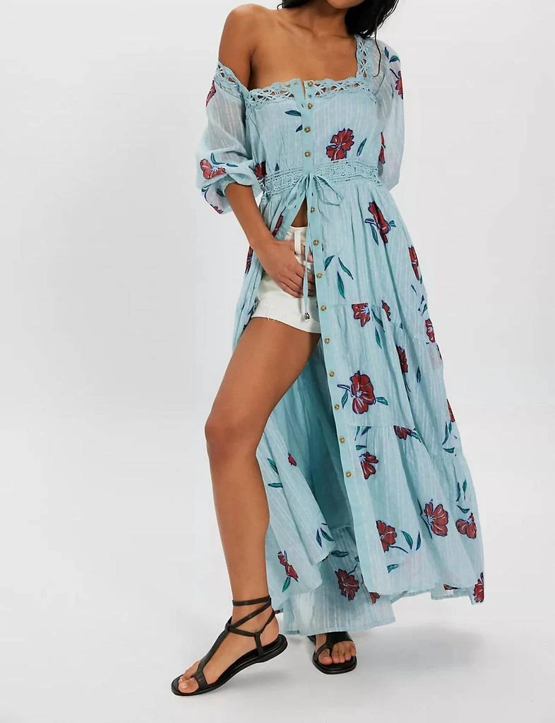 Free People Free People - Morning Meadows Long Maxi Dress