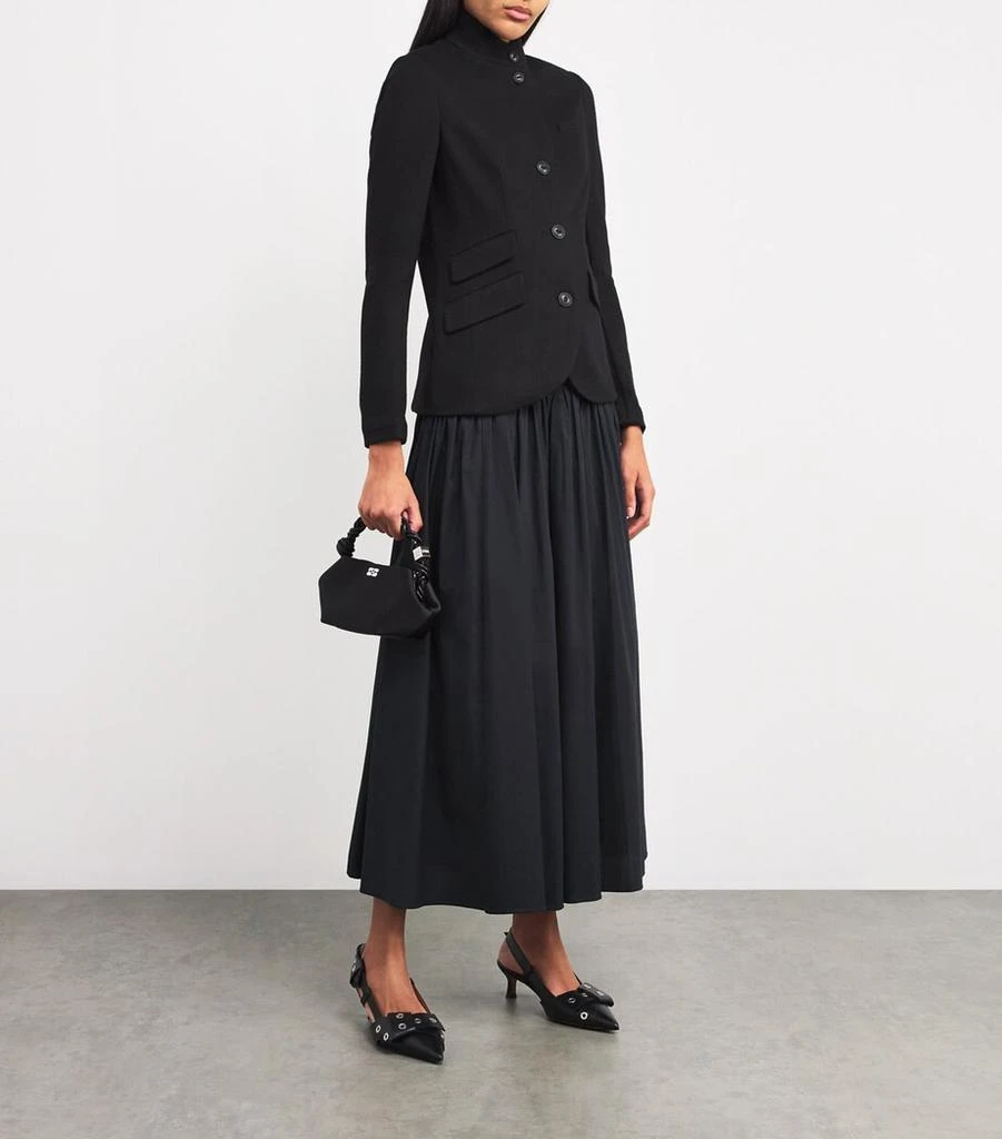 Rag & Bone Wool Stand-Collar Slade Blazer 2