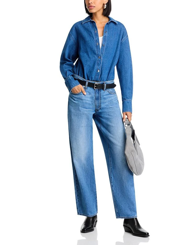 Levi's Baggy Dad High Rise Jeans in Heavy Check 2