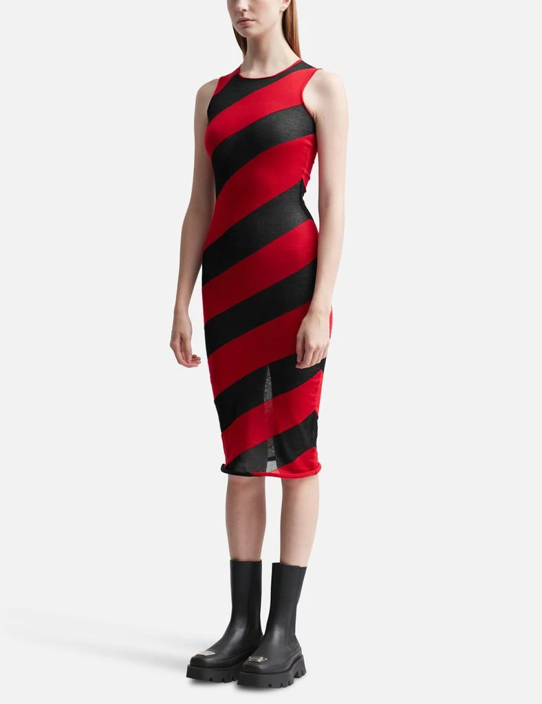 Mowalola Striped Knit Dress 2
