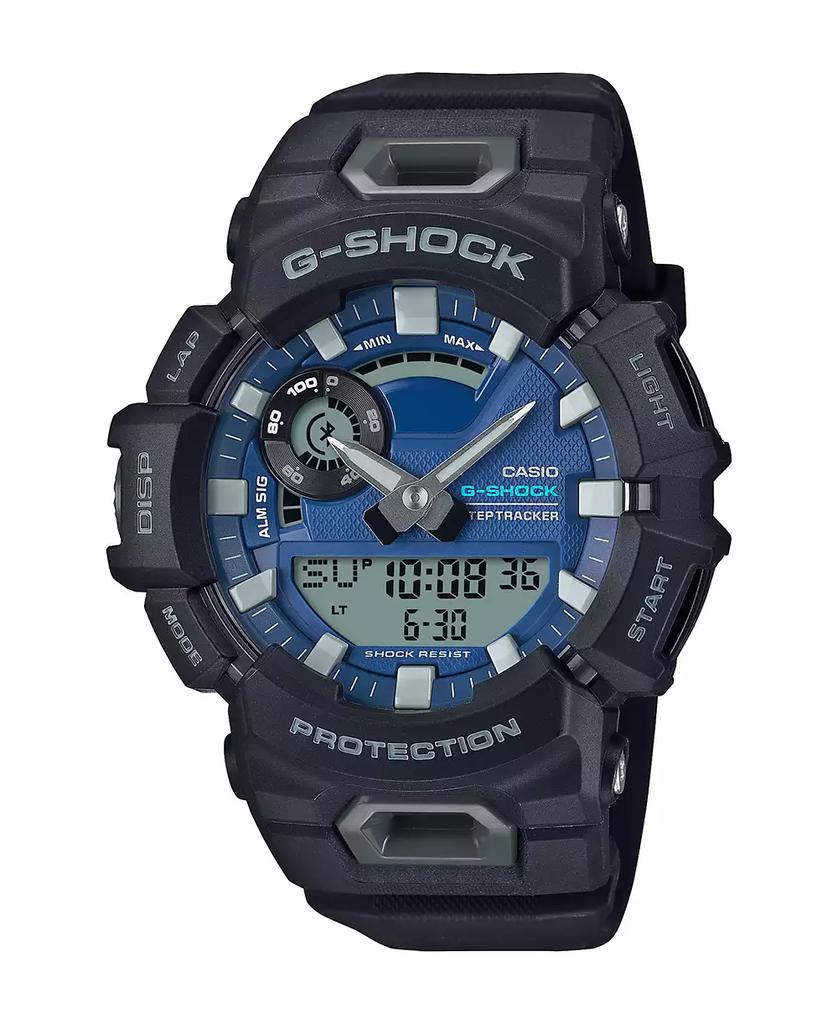 G-Shock Mens Analog Digital Black Resin Watch, 51.3mm, GBA900CB-1A