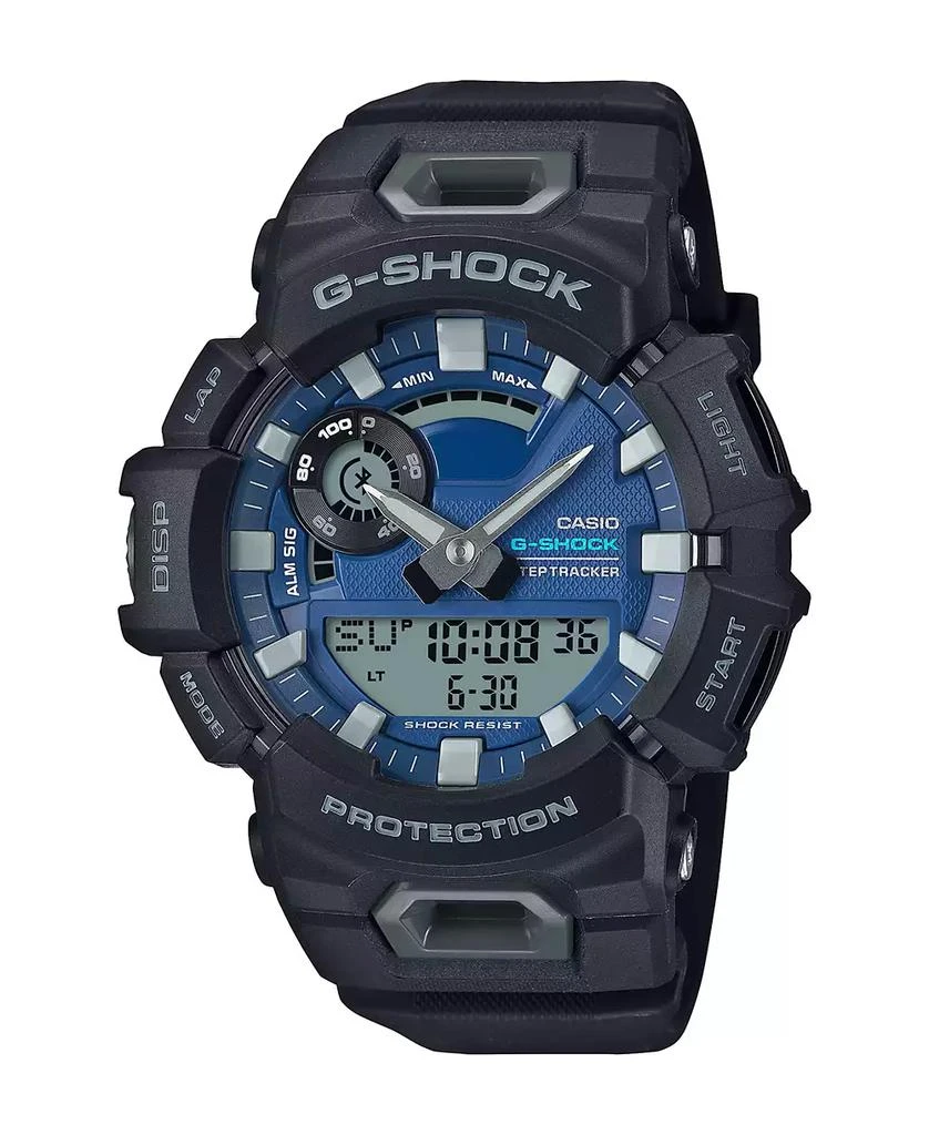 G-Shock Mens Analog Digital Black Resin Watch, 51.3mm, GBA900CB-1A 1