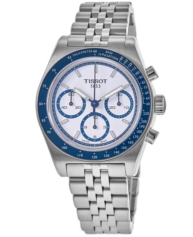 Tissot Tissot PR516 Chronograph Automatic White Dial Stainless Steel Men's Watch T149.462.11.011.00