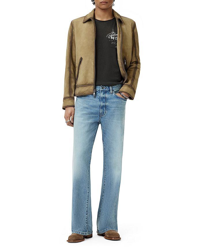John Varvatos Raw Edge Graphic Logo Tee