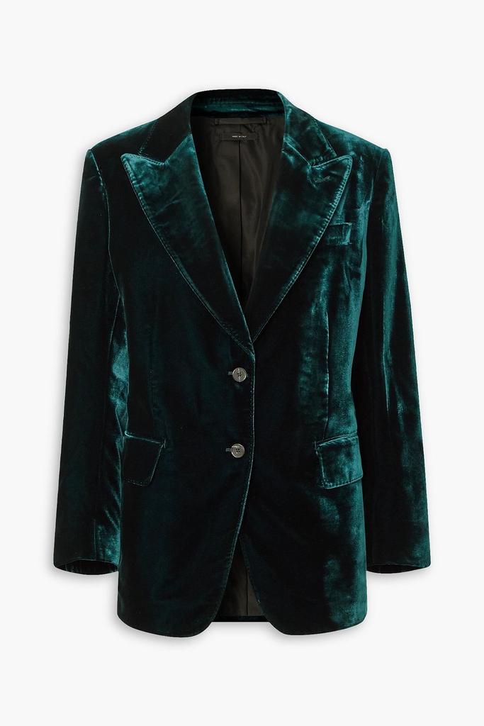 ジャケット Tom Ford Bianca Single Breasted Tuxedo Jacket VELOUR 