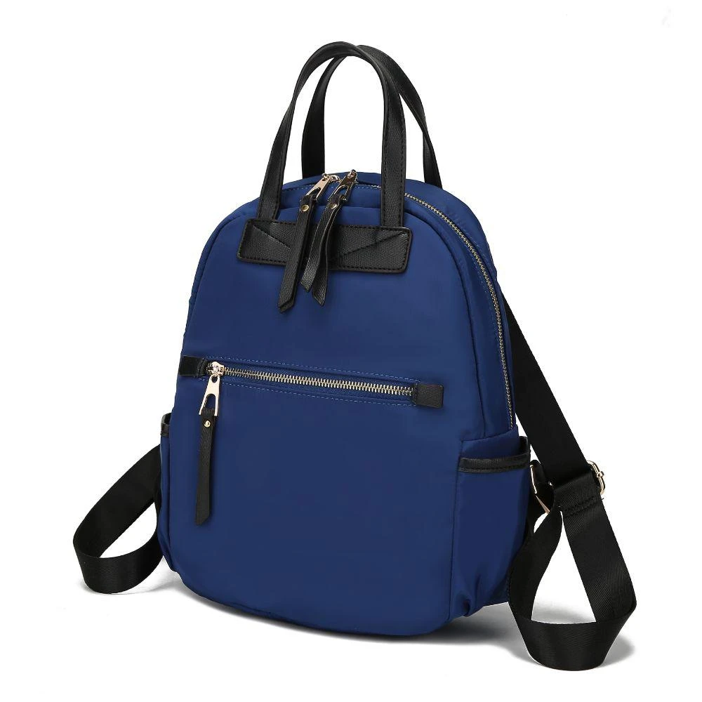 MKF Collection By Mia K. Greer Nylon Backpack Multi Pockets 8