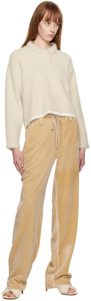 Jacquemus Off-White Le Papier 'Le Polo Neve' Polo 4