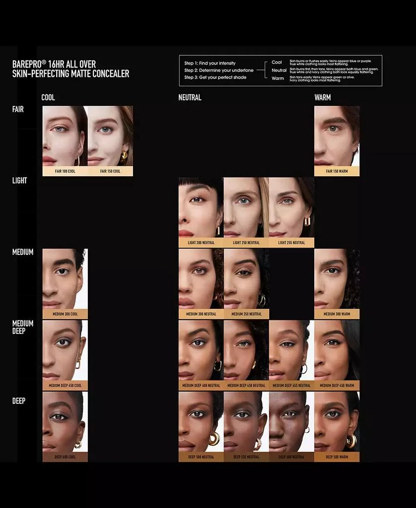 BareMinerals barePro 16HR All Over Skin-Perfecting Matte Concealer Mineral SPF 25 8