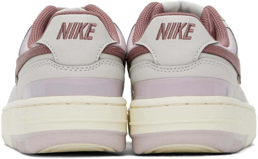 NIKE Gray & Purple Gamma Force Sneakers 2