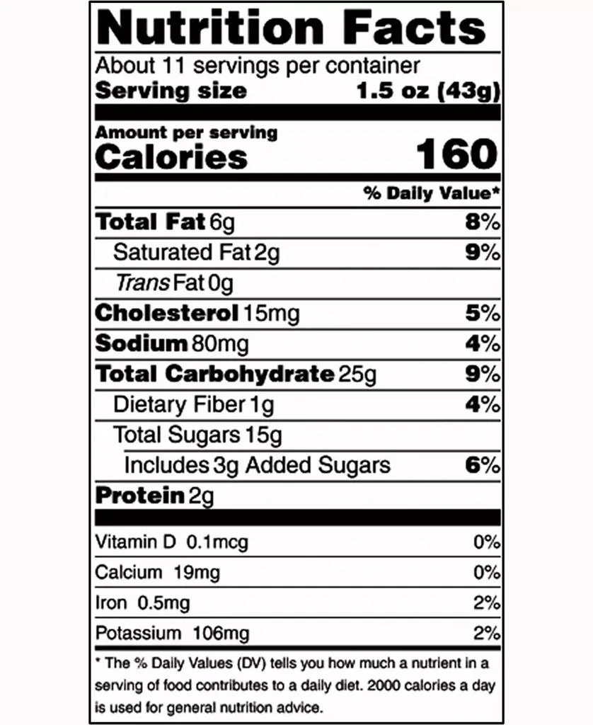 Beatrice Bakery Co. Amaretto Fruitcake, 1 lb 3