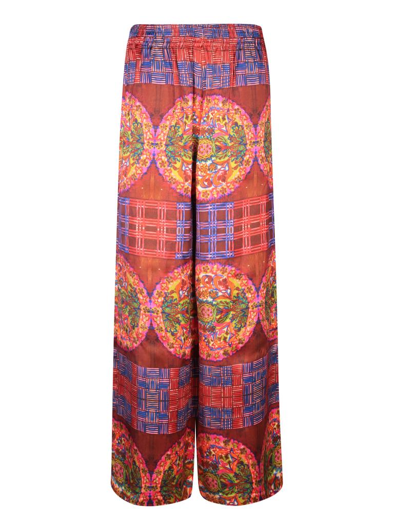 Rianna + Nina Melina Red/multicolor Trousers