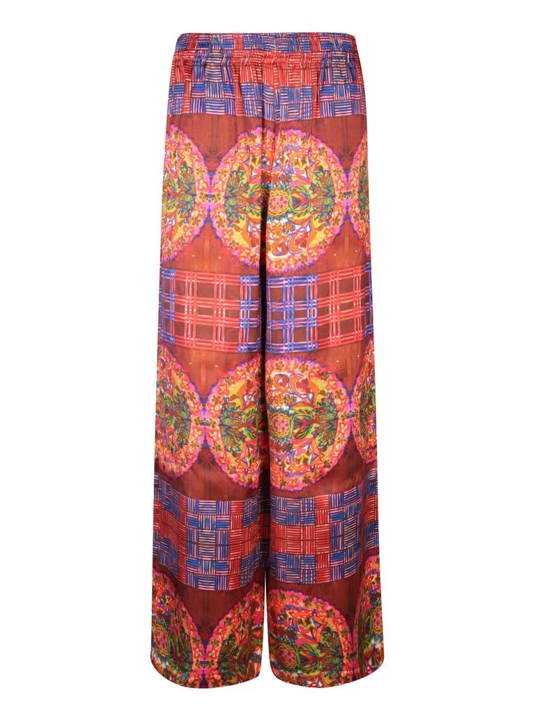 Rianna + Nina Melina Red/multicolor Trousers 1