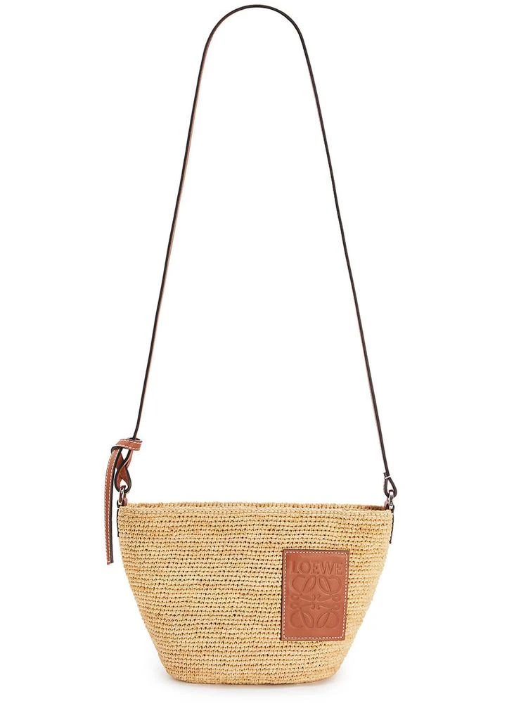 Loewe X Paula's Ibiza raffia cross-body bag 4