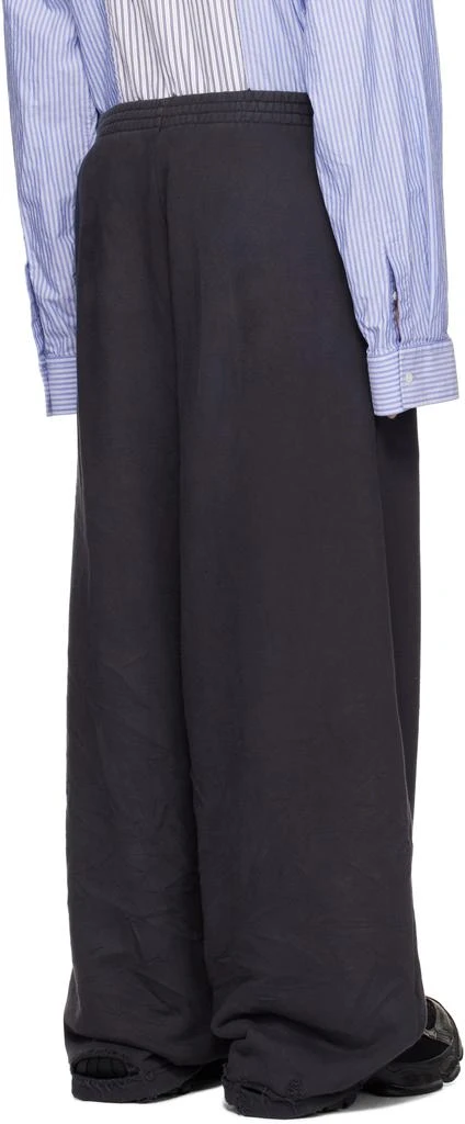 Balenciaga Black 'Planet Earth' Sweatpants 3